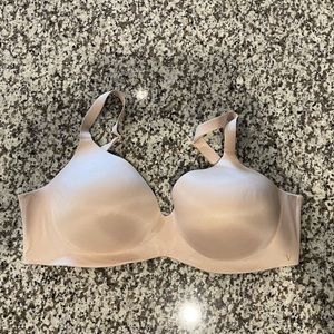 Victoria's Secret Bare Infinity Flex Full Coverage Bra Size 36 DD (E) Beige